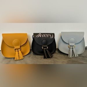 Little girl’s purse monogrammed